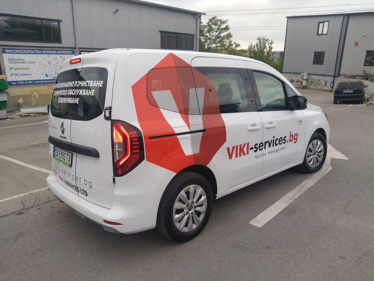 Брандиран Renault Kangoo — VIKI-services.bg